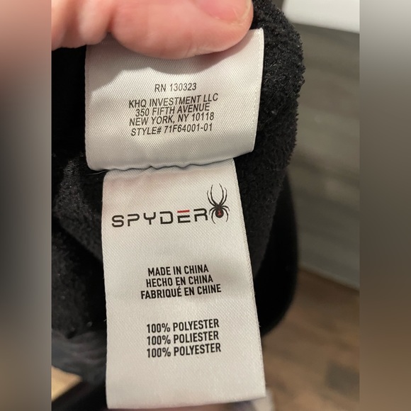 Spyder half zip pullover. Perfect condition - Picture 2 of 4